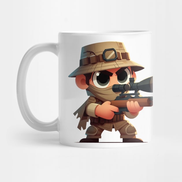 Cute Sniper Soldier by Dmytro